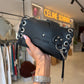 SAC MINI DJANGO BLACK LACE UP