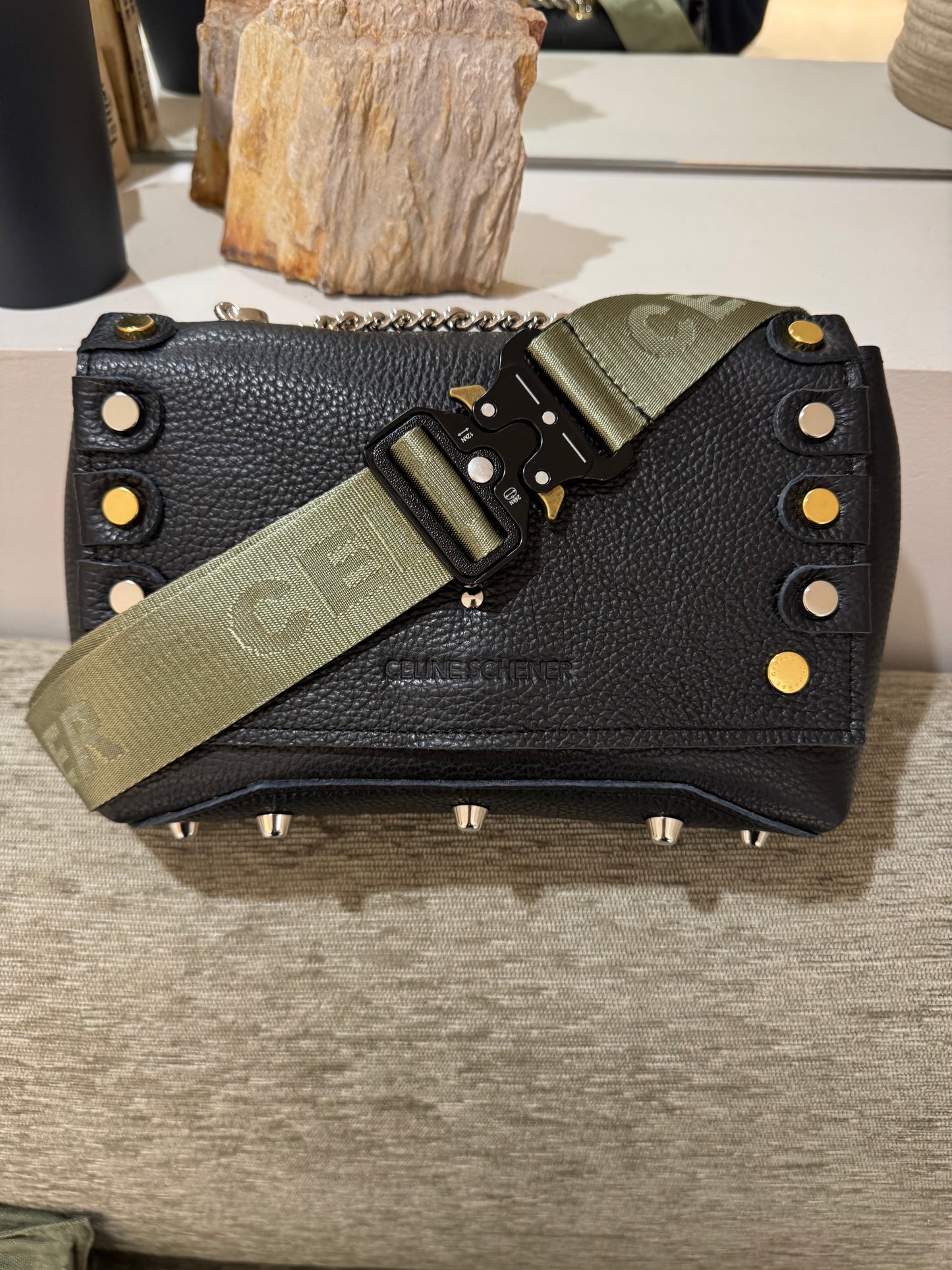 DIEGO BLACK ARMY SILVER & GOLD