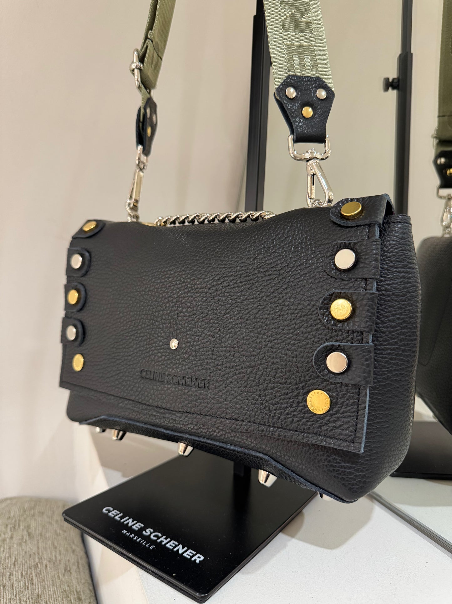 DIEGO BLACK ARMY SILVER & GOLD