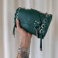SAC MINI DJANGO LACE UP VERT EMERAUDE