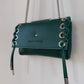 SAC MINI DJANGO LACE UP VERT EMERAUDE