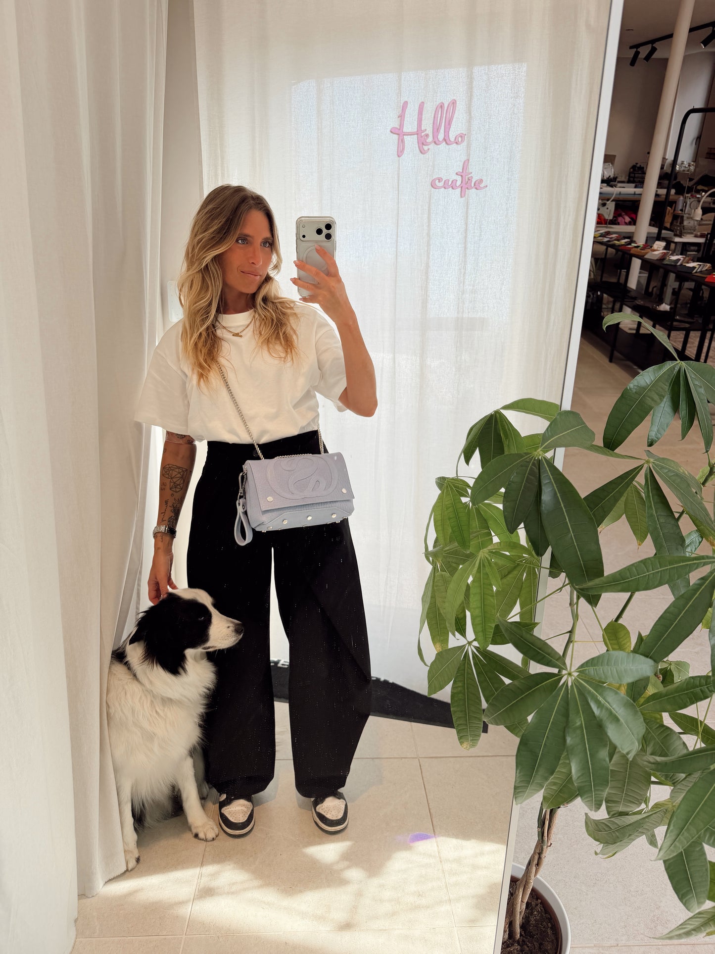 COMMANDE AMÉLIE SAC DIEGO BLEU COMME L’ŒIL DE PANDA