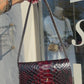 SAC CLASSIC MINI DJANGO ÉCAILLES BORDEAUX