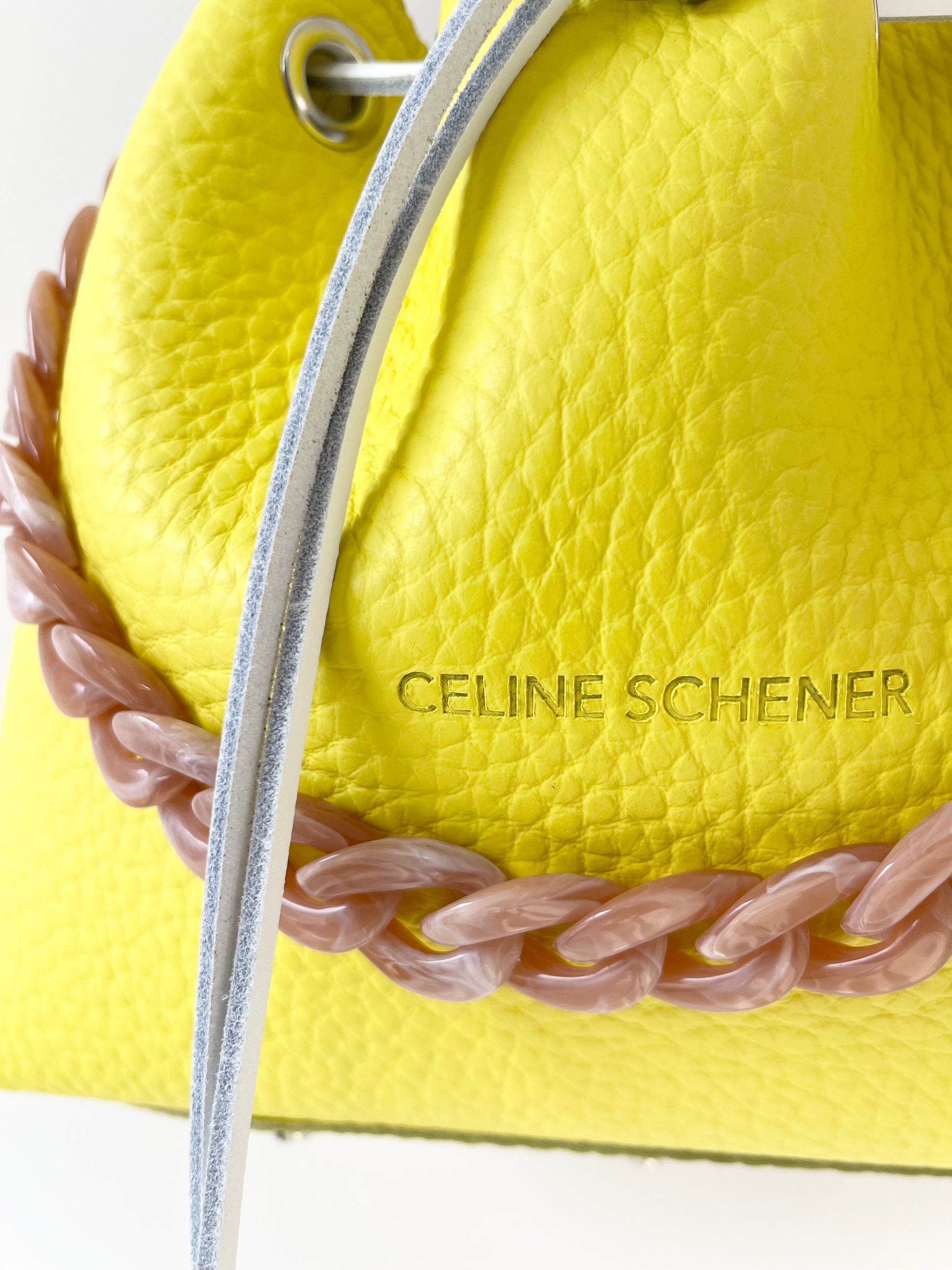 SAC FILET JAUNE – CELINE SCHENER