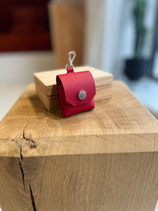HOUSSE AIRPODS ROUGE